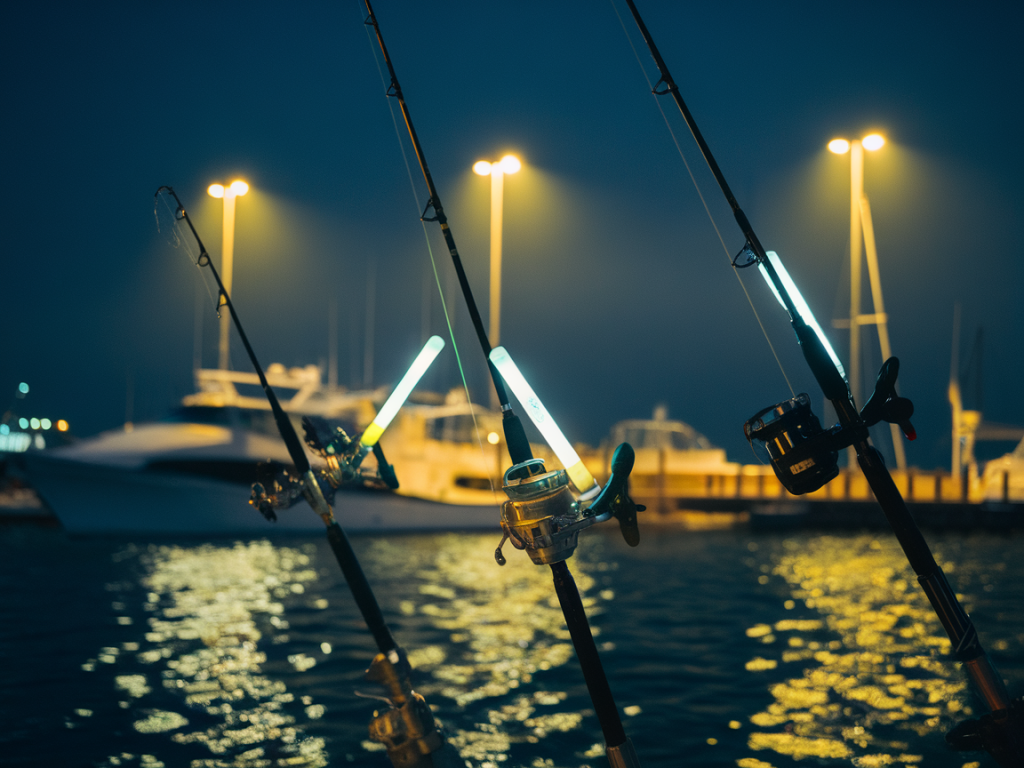 Where to place a glow stick and 3 rigs that outfish others under harbourside lights for nighttime pollack