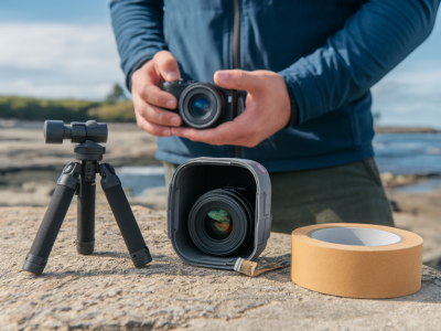 How to build a compact photo kit to document shore reports without bulky gear