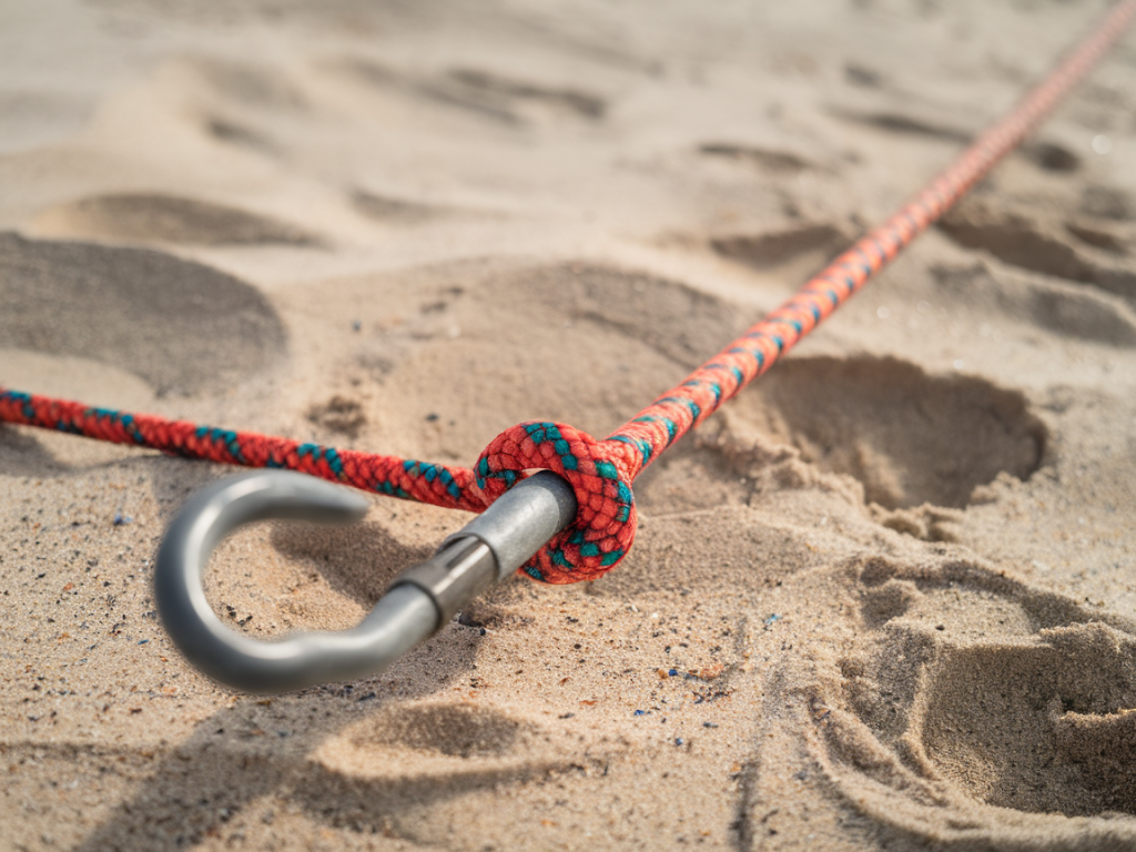 How i tie a six-strand braid-to-mono shock splice that survives long beach runs