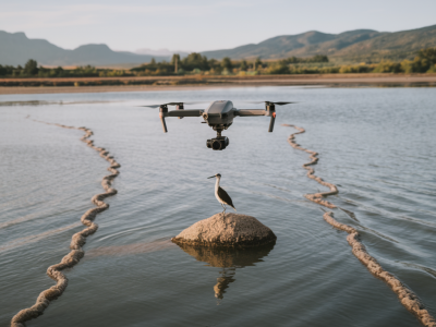 A step-by-step method to map hidden feeding lanes from shore using bird cues, foam lines and a cheap drone camera