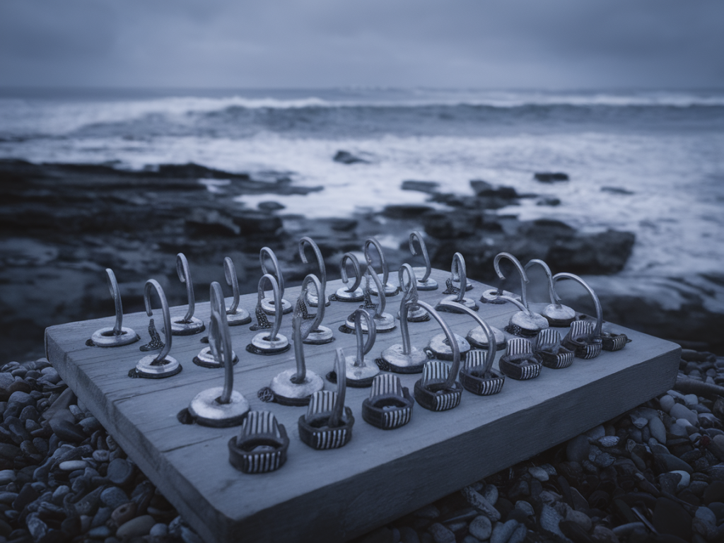 The precise sinker weight table for fishing tidal ledges: stop roll, hold your bait and avoid snags on Welsh coasts