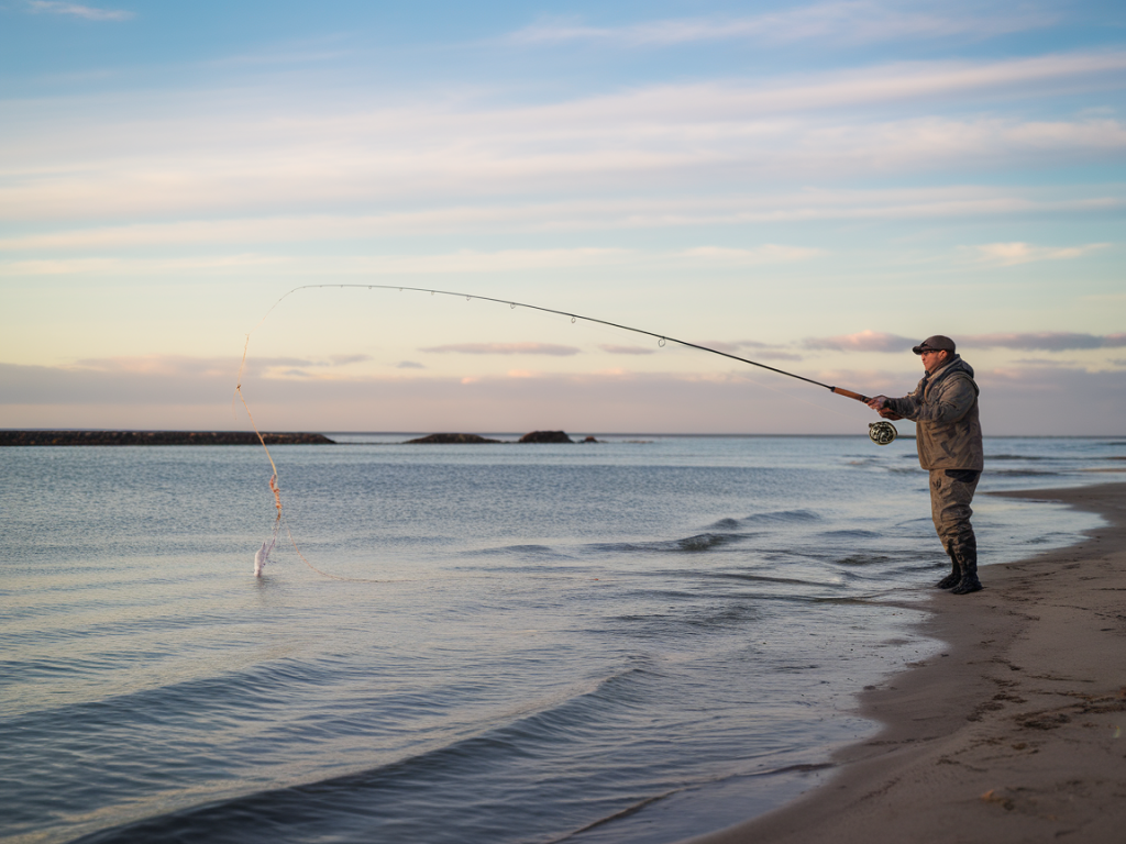 Using a daiwa saltiga 5500 to convert long-range sandbank casts into consistent spring bass hookups